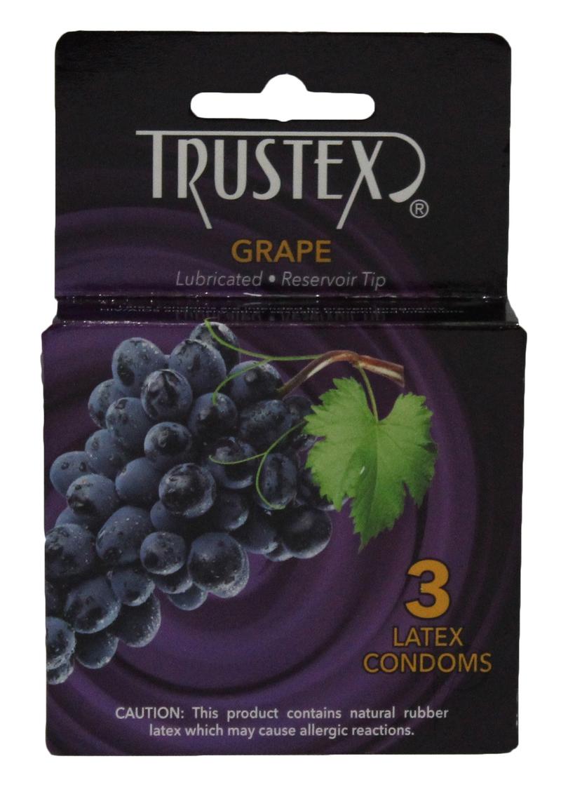 Grape Trustex Condom 3`s