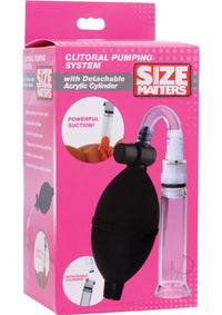 Clit Pumpling System W/detachable Cylind