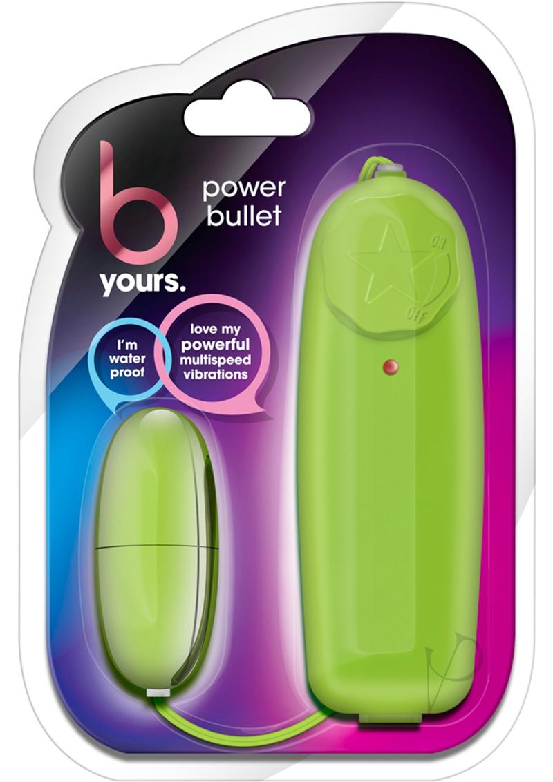 B Yours Power Bullet Lime