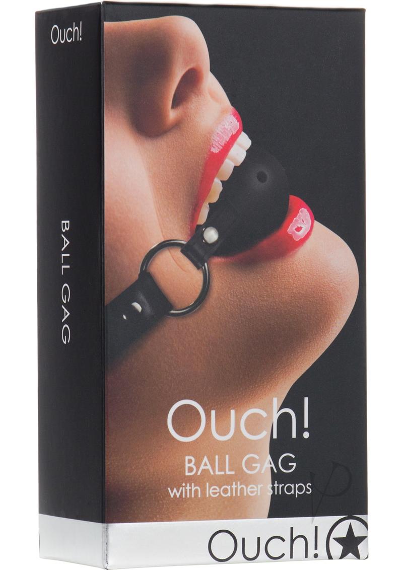 Ouch Gag Ball Black