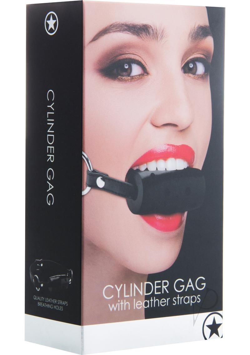 Ouch! Cylinder Gag Black