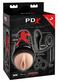 Pdx Elite Ass-gasm Vibrating Kit