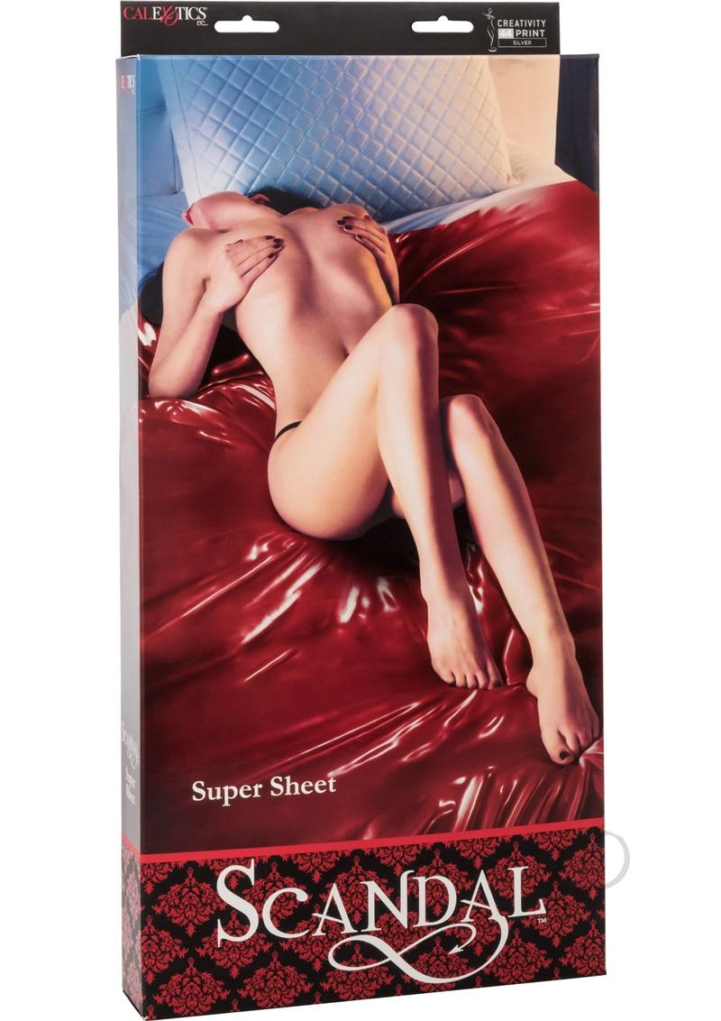 Scandal Bed Sheet Red