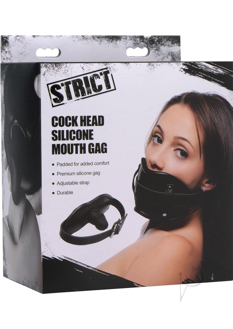 Cock Head Silicone Mouth Gag