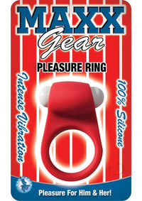 Maxx Gear Pleasure Ring Red