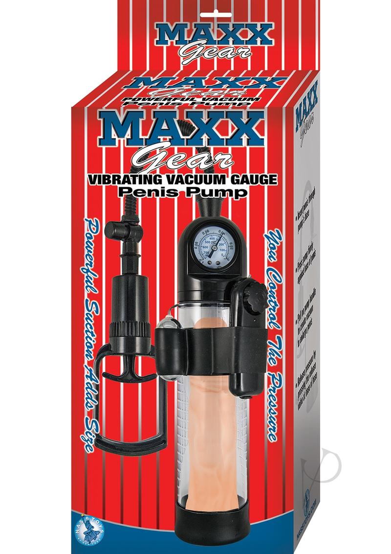 Maxx Gear Vibrating Vacuum Penis Pump Cl