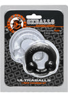 Ultraballs 2pk Cockring Blk/clr