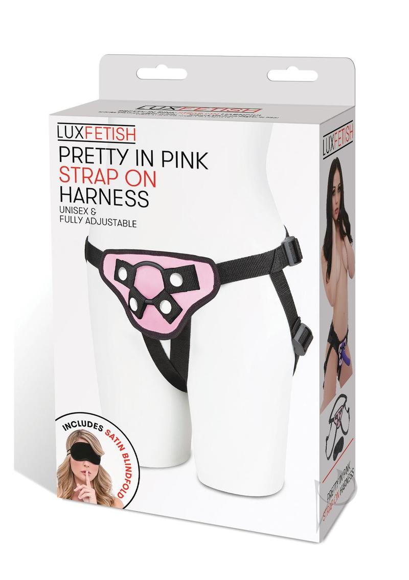 Lux F Pretty In Pink Strap On