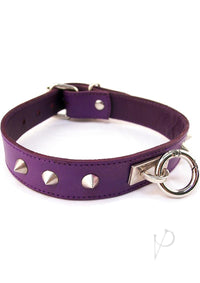 Rouge O Ring Studded Collar Pur