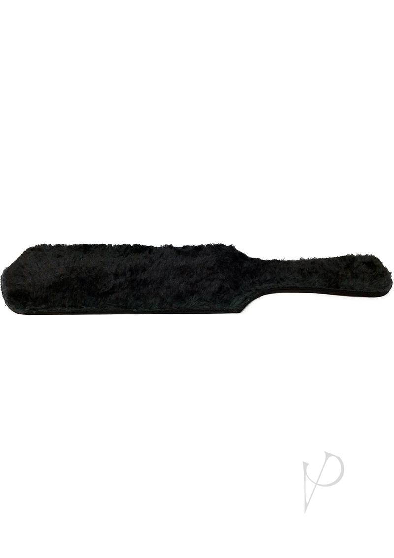 Rouge Paddle W/fur Black