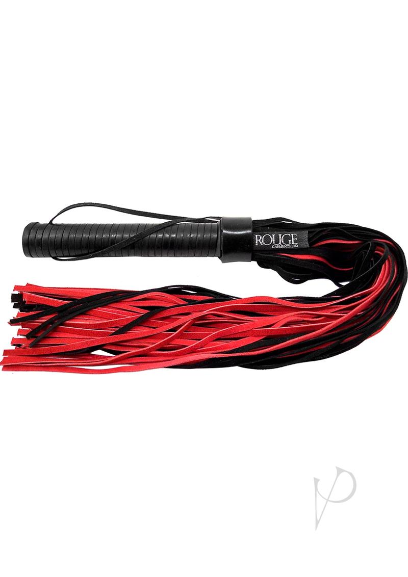 Rouge Suede Flogger Black/red