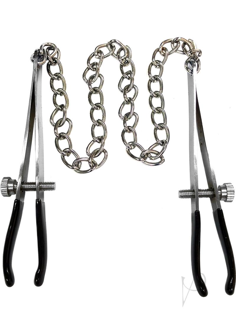 Rouge Nipple Tweezer Chain Clamps