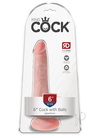 Kc 6 Cock W/balls Flesh