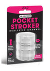 Zolo Girlfriend Pocket Stroker Clear