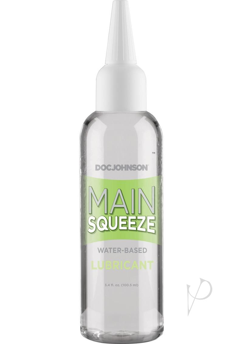 Main Squeeze Water Based Lube 3.4oz
