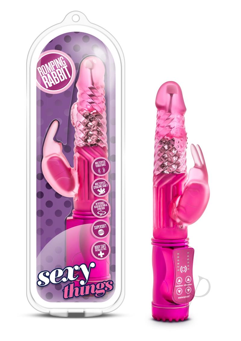 Sexy Things Romping Rabbit Fuchsia