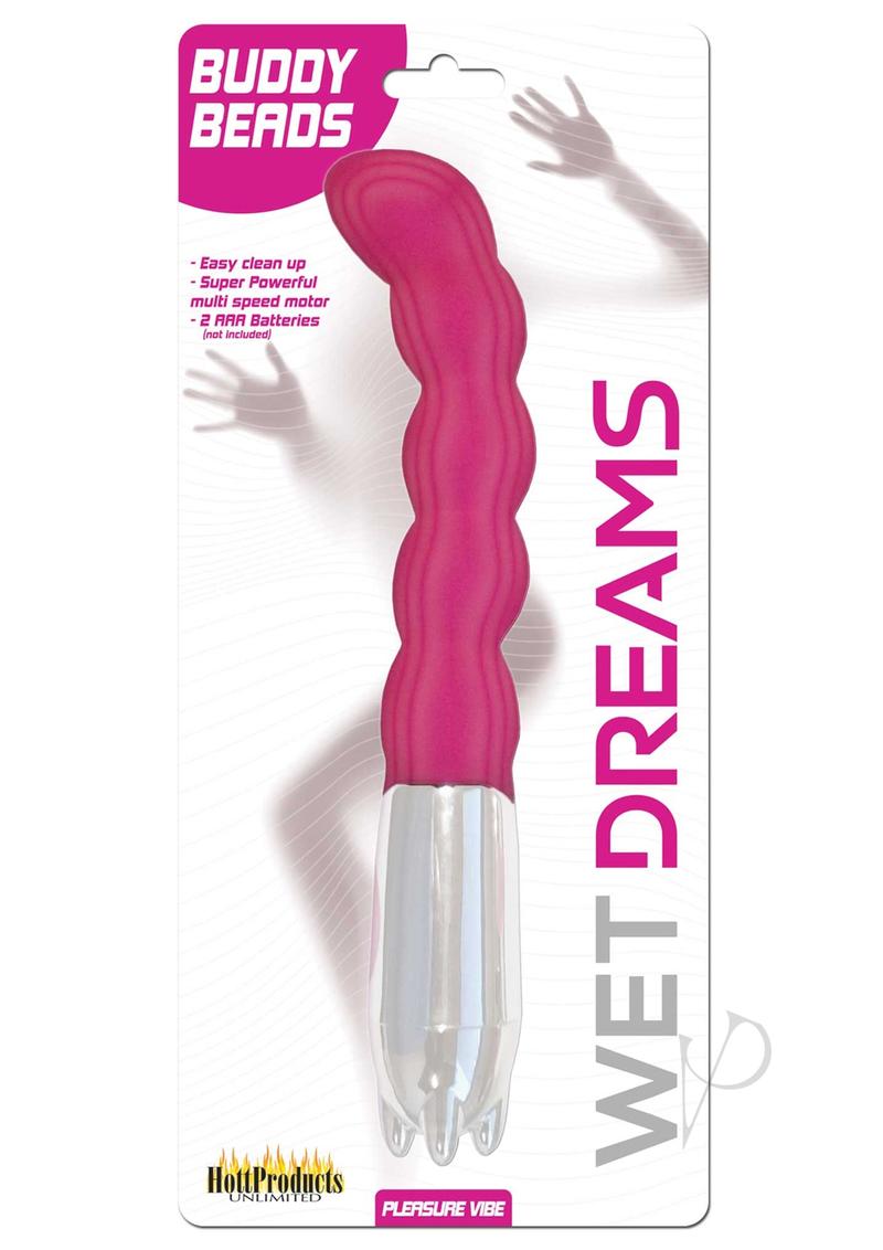 Wet Dreams Buddy Beads Vibe Magenta