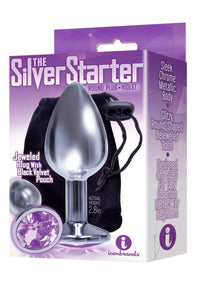 The 9 Silver Starter Plug Violet