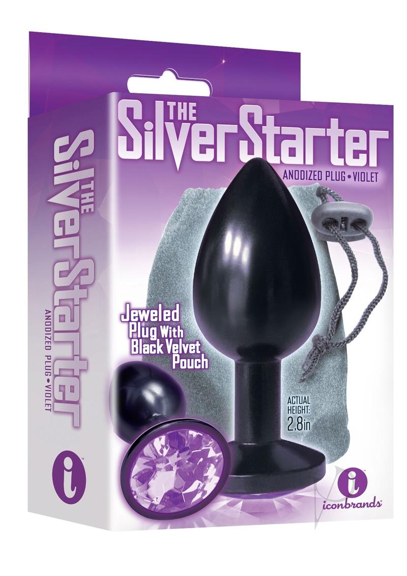 The 9 Silver Starter Annodi Plug Violet