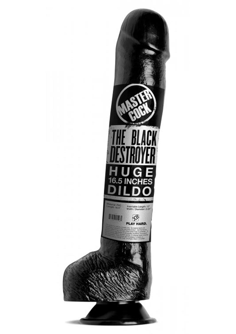 Mc The Black Destroyer Huge Dildo 16.5