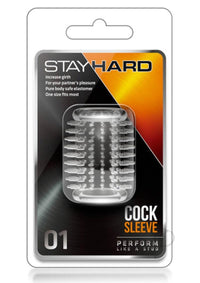 Stay Hard Cock Sleeve 01 Clear