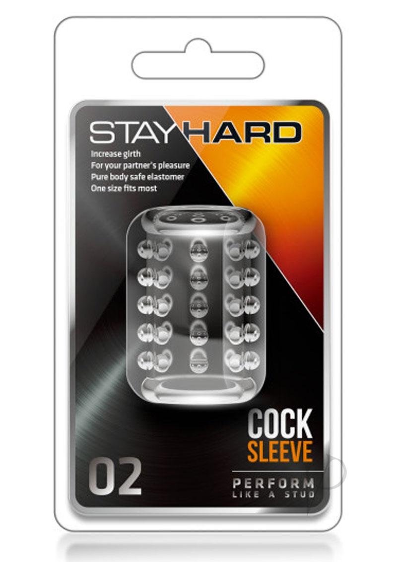 Stay Hard Cock Sleeve 02 Clear