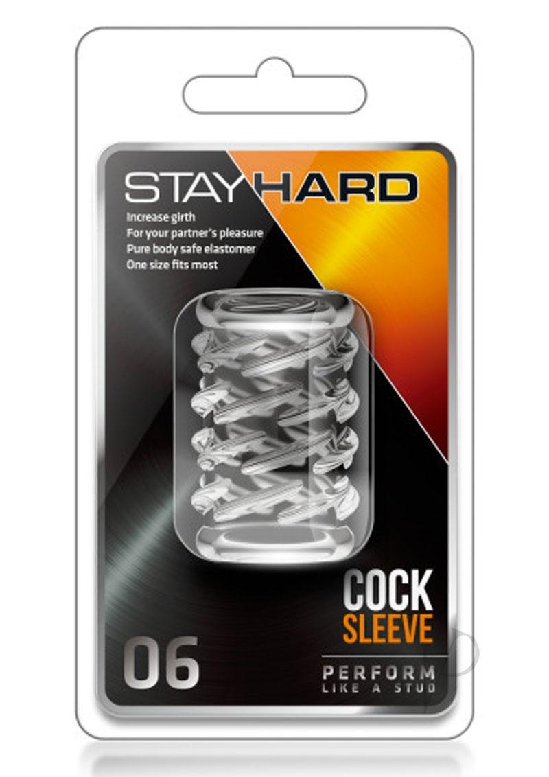 Stay Hard Cock Sleeve 06 Clear
