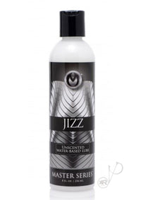 Ms Jizz Unscented Water Base Lube 8oz