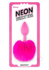 Neon Bunny Tail Pink