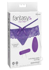 Fantasy For Her Crotchless Panty Thrill