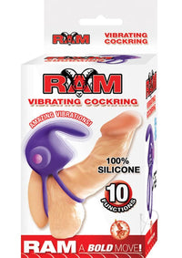 Ram Vibrating Cockring Purple