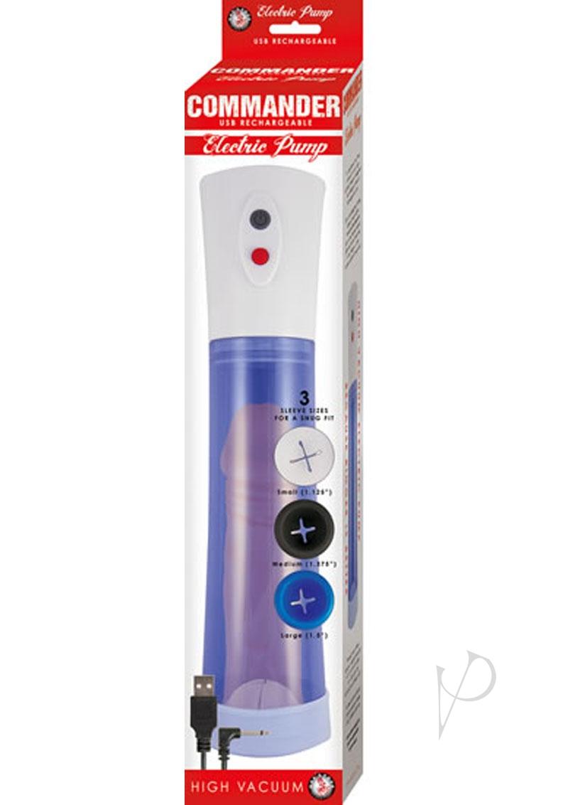 Commander Electric Pump Blue