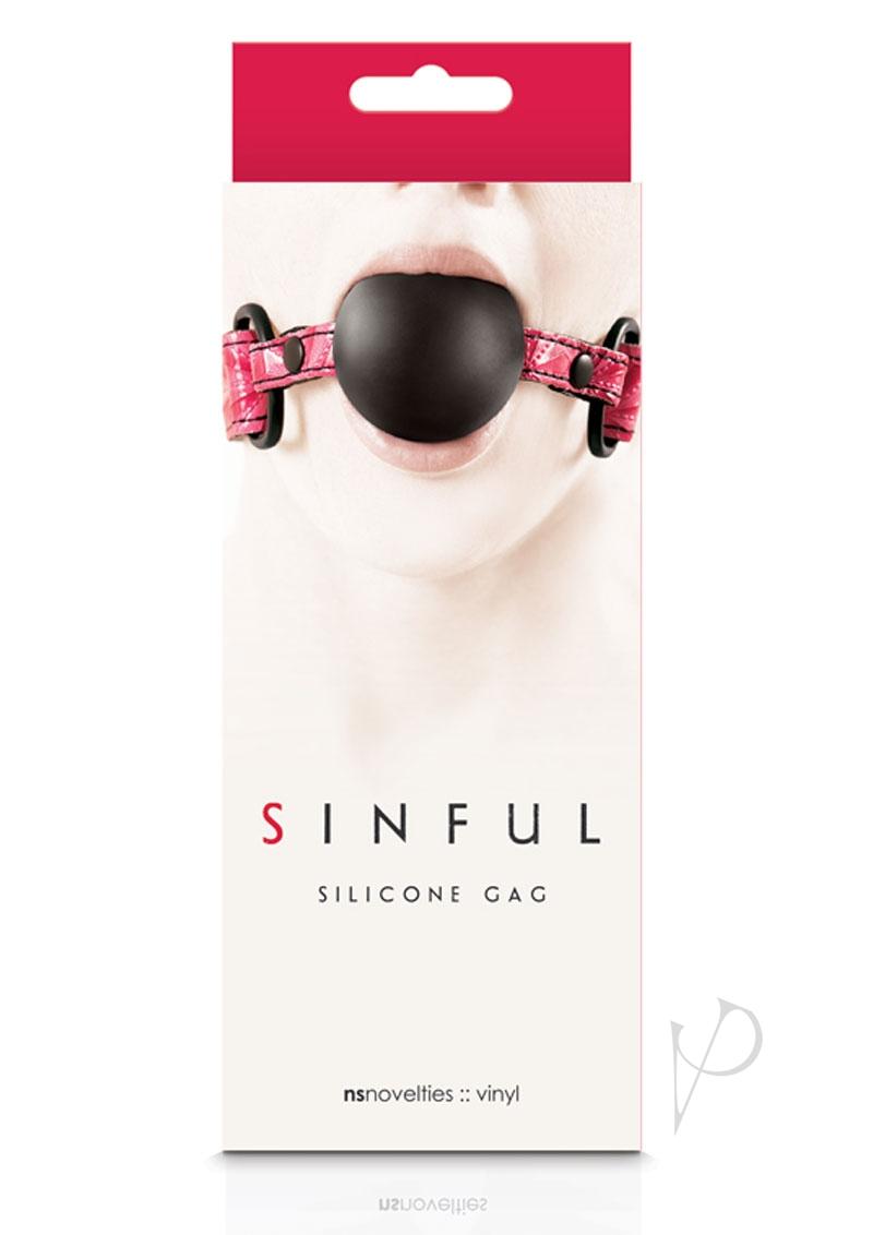 Sinful Soft Silicone Gag Pink(disc)