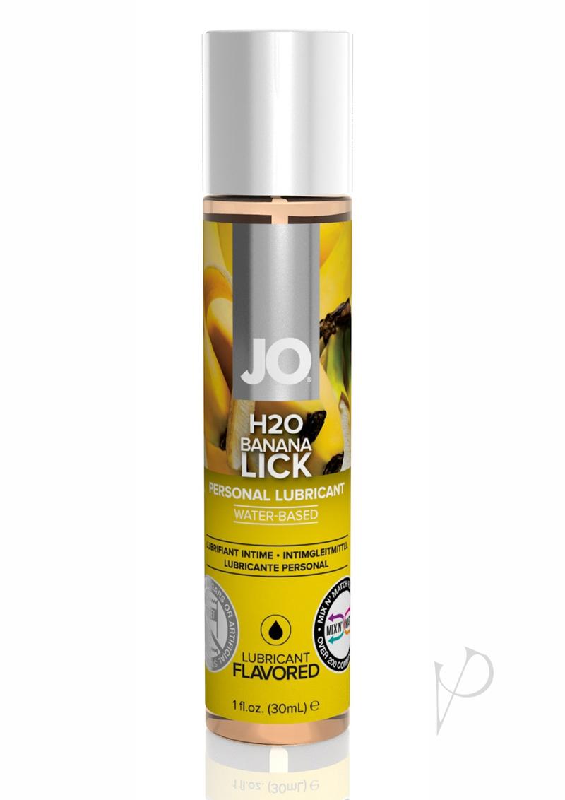 Jo H2o Flavor Lube Banana 1oz