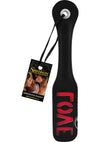 Sportsheets Leather Love Impression Paddle 12in