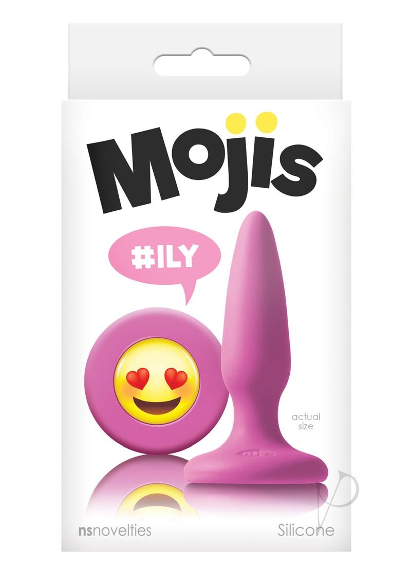 Mojis Ily Butt Plug Pink