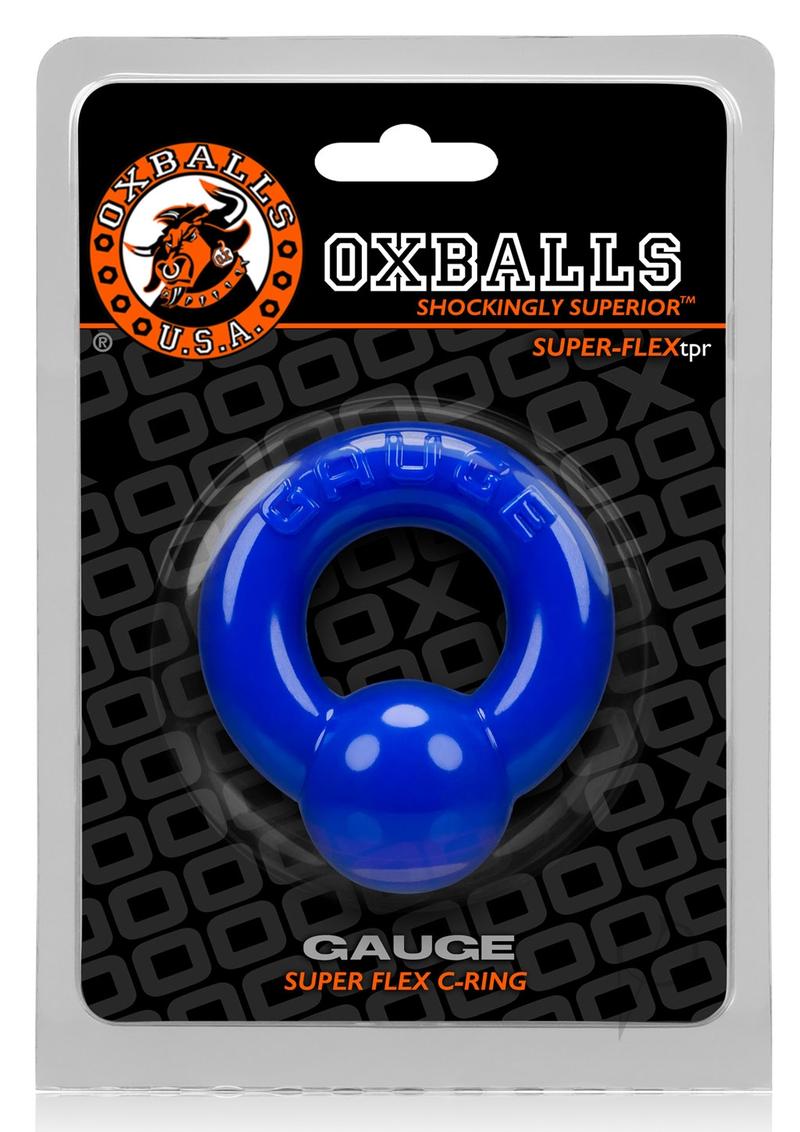 Gauge Cockring Police Blue