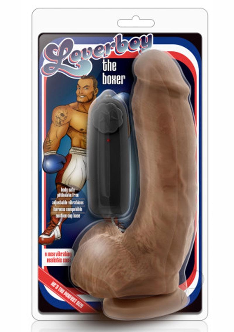 Loverboy Boxer Vibe Cock Mocha