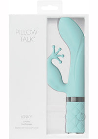 Pillow Talk Kinky Dual Massager Teal