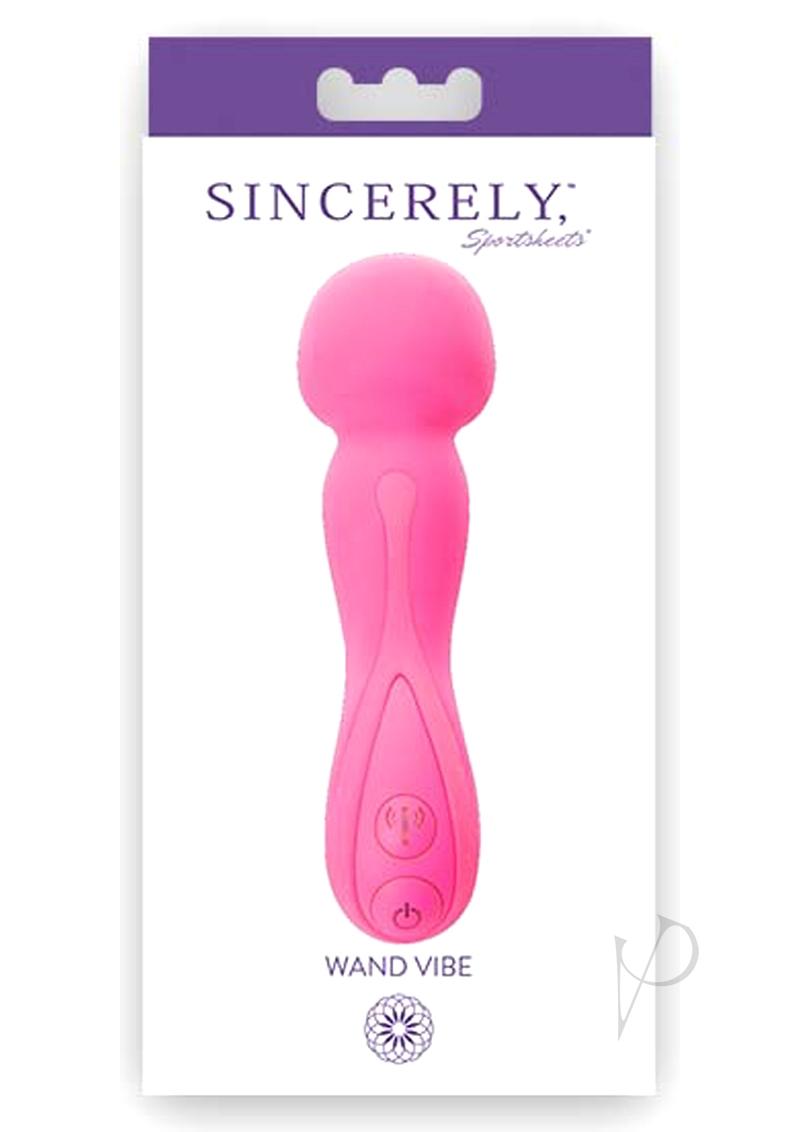Sincerely Wand Vibe Pink