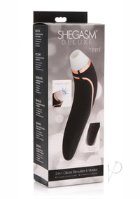 Inmi Shegasm Deluxe 2 In 1 Black