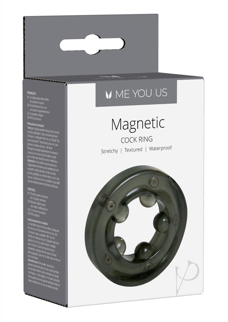 Myu Magnetic Cock Ring Black