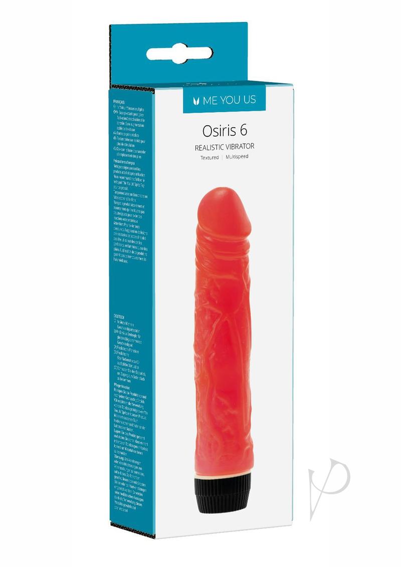 Myu Osiris 6 Realistic Vibrator Pink Os
