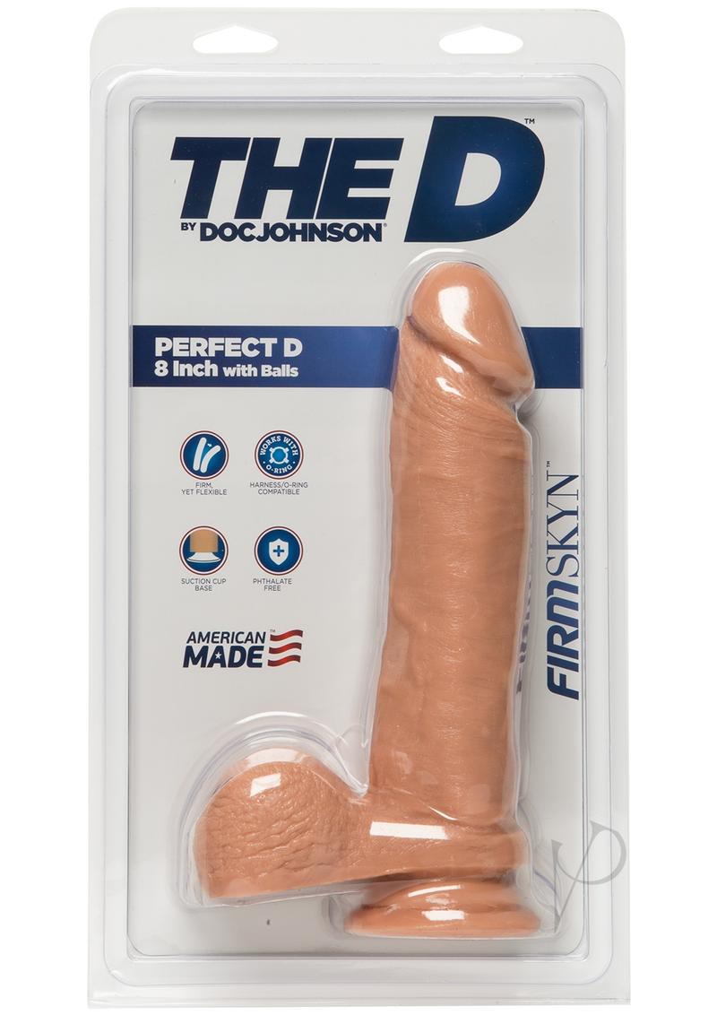 The D Perfect D W/balls Firmskyn 8 Van