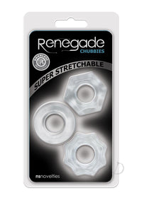 Renegade Chubbies 3pk Clear