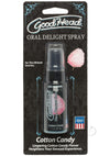 Goodhead Oral Spray Cotton Candy 1oz