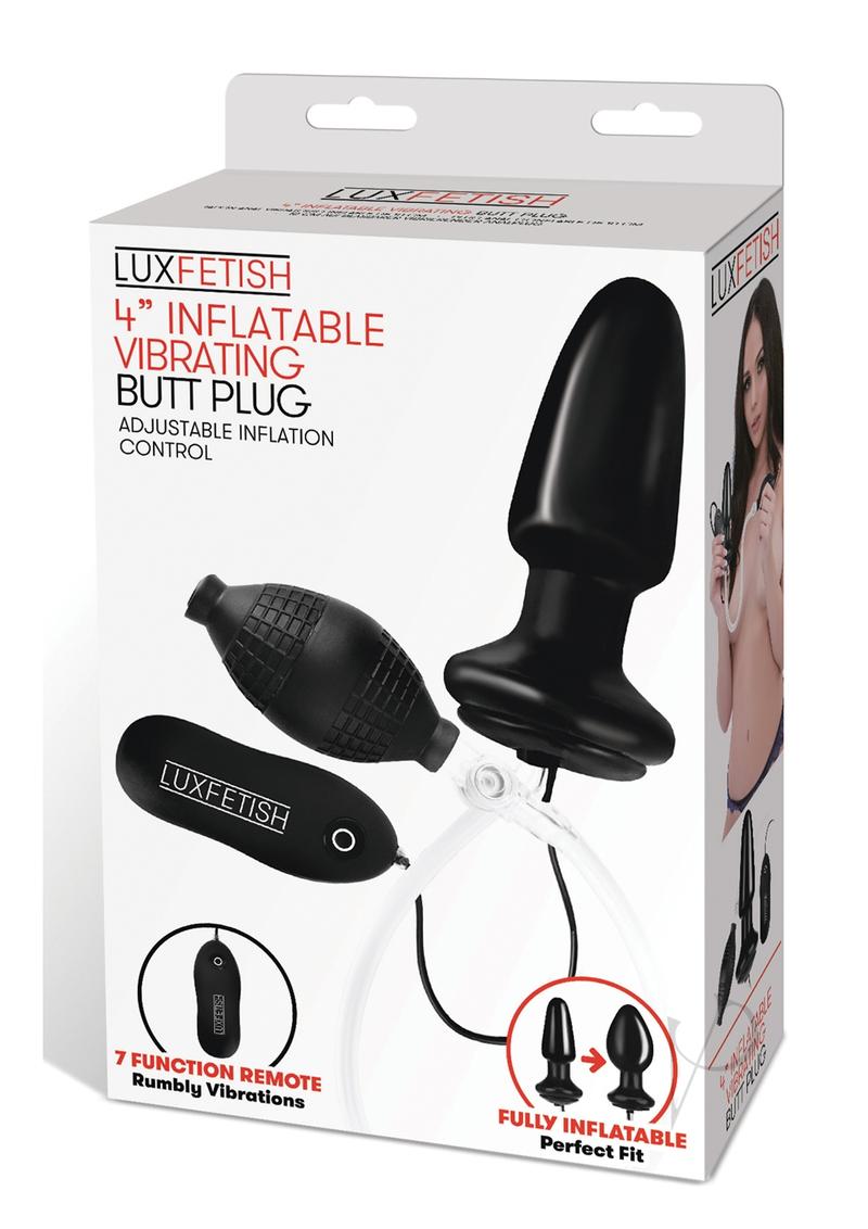 Lux F Inflatable Vibe Butt Plug 4