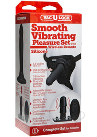 Vac U Lock Smooth Vibe Pleasur Set(disc)