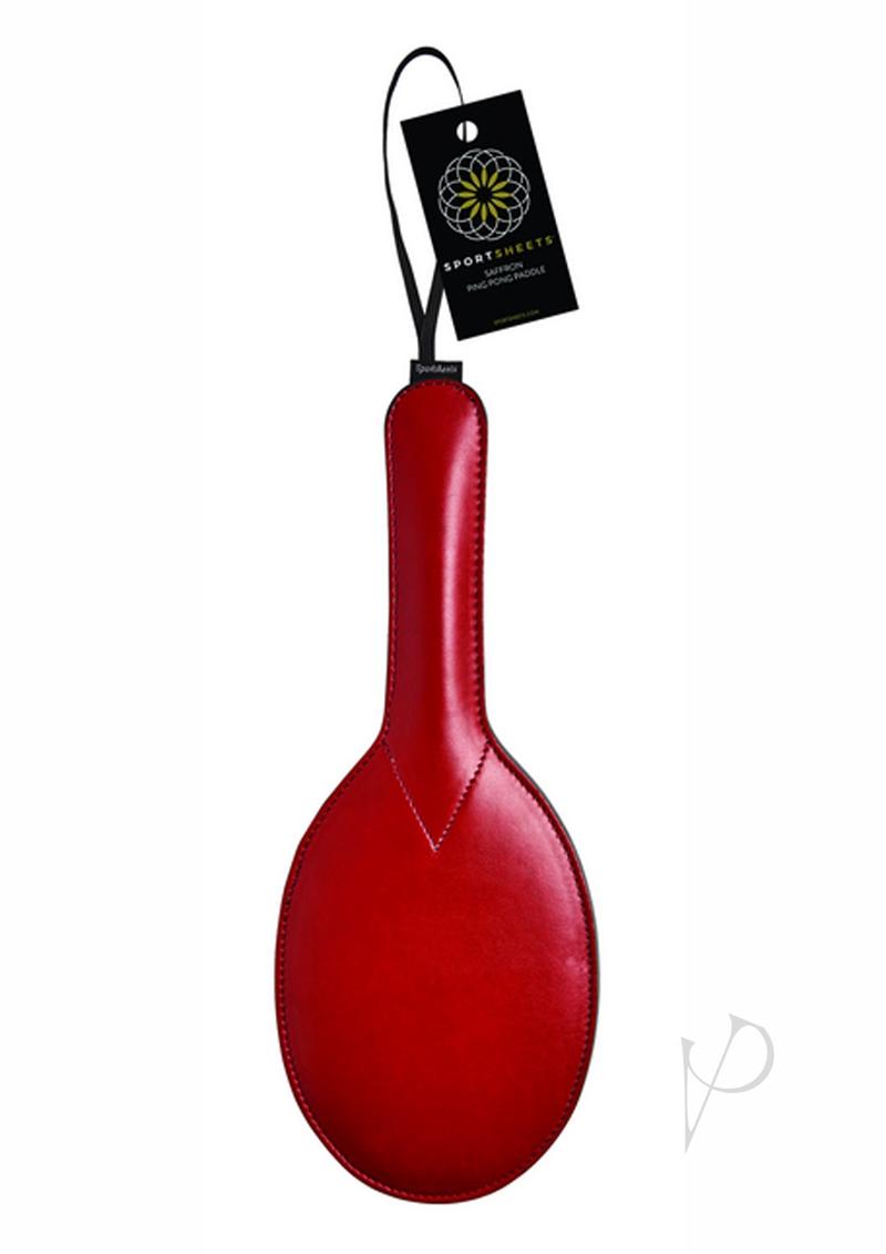 Saffron Ping Pong Paddle Red