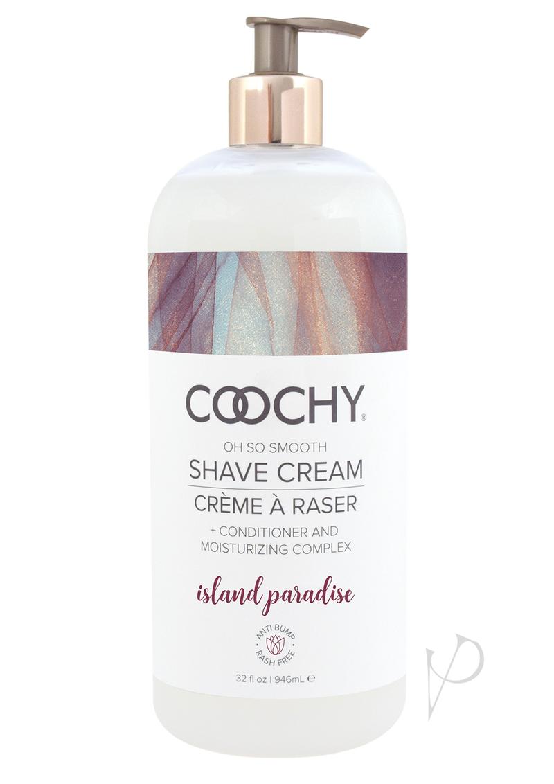 Coochy Shave Cream Island Paradise 32 Oz